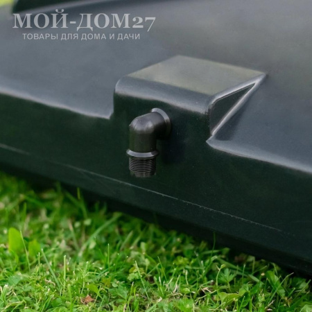 Бак для душа 200 литров с подогревом | Мой-Дом27 | Оснащен электронагревателем 2кВт, обеспечивает быстрый и равномерный нагрев воды в баке.
Нагрев 200 литров с 10 до 40 градусов примерно за 3,5 часа.
Устойчивость к солнечному излучению и температурным воздействиям.
В комплектацию входит боковой штуцер для залива воды, индикатор уровня жидкости и душевая лейка.